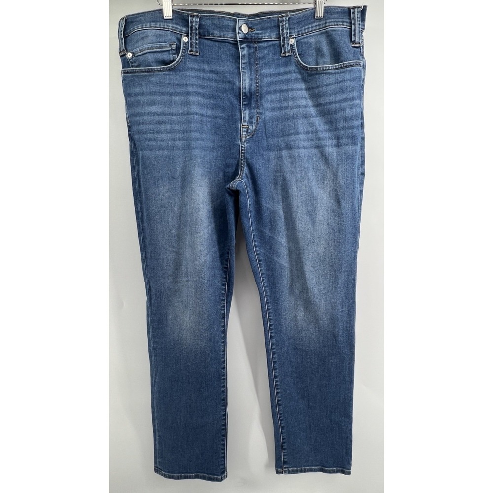 Joes Jeans Mens Straight Leg 42 31" Inseam Mid Wash Stretch Cotton Blend